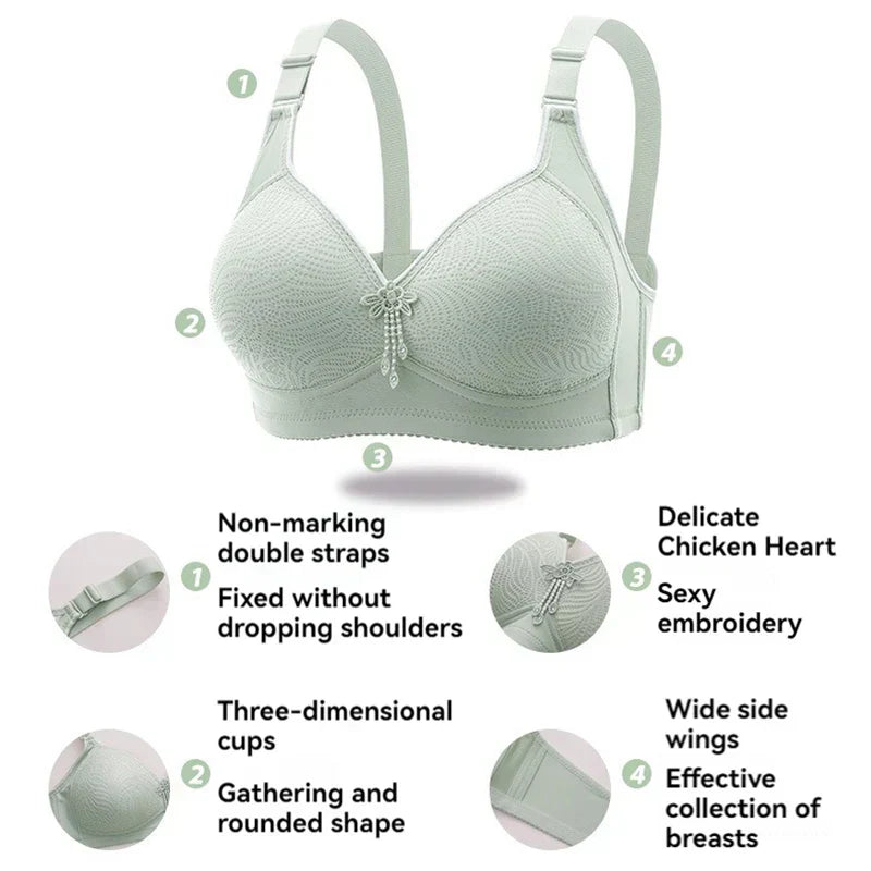 Zaria | Luxury Wireless and Seamless Bra