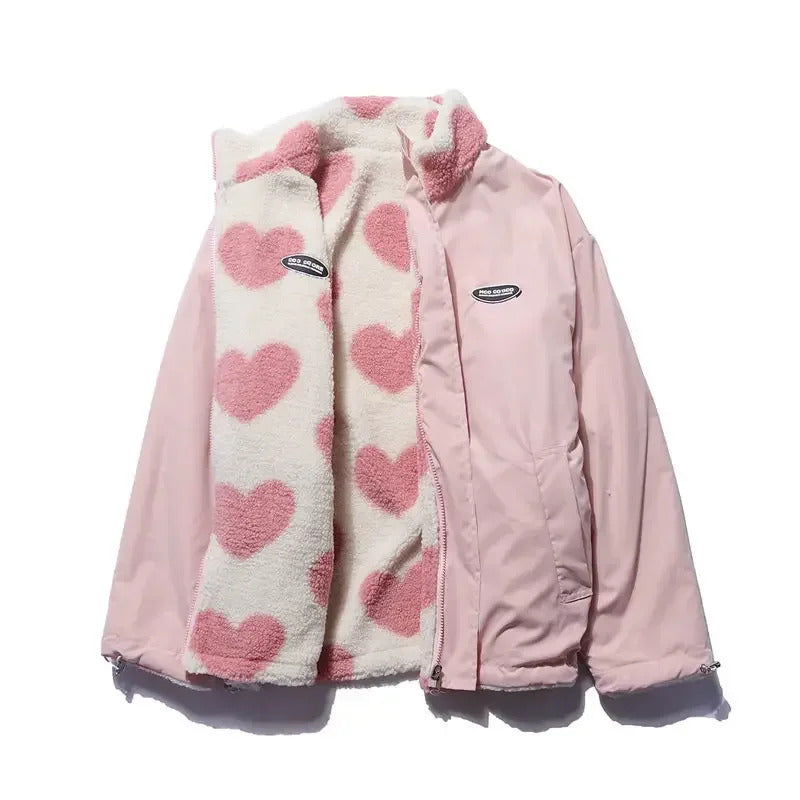 Katharina™ | Reversible Heart Pattern Jacket