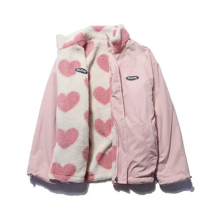 Katharina™ | Reversible Heart Pattern Jacket