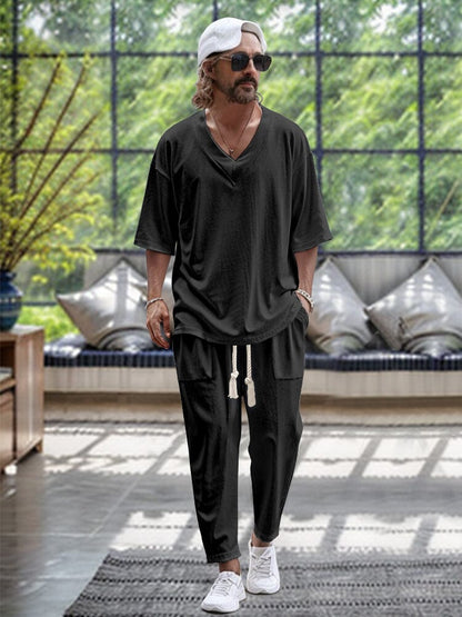 Casual and Trendy 2-Piece T-Shirt Set