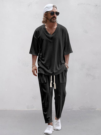 Casual and Trendy 2-Piece T-Shirt Set