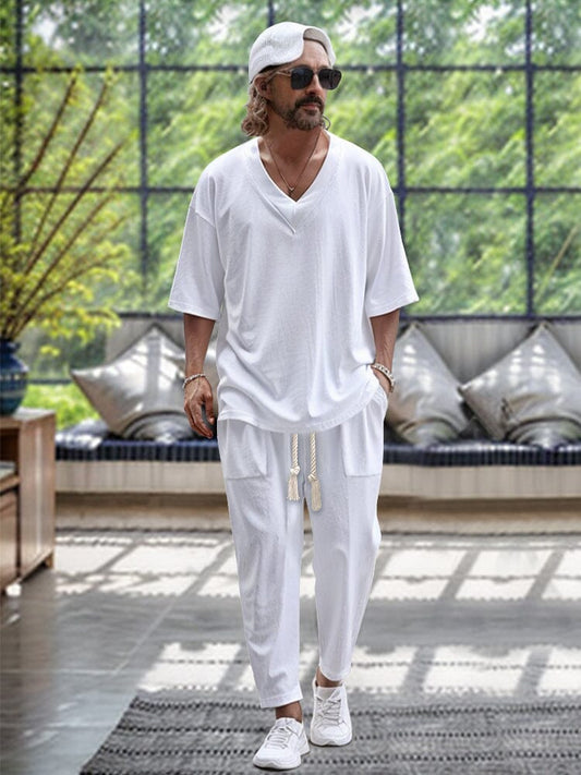 Casual and Trendy 2-Piece T-Shirt Set