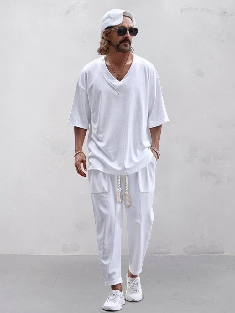 Casual and Trendy 2-Piece T-Shirt Set