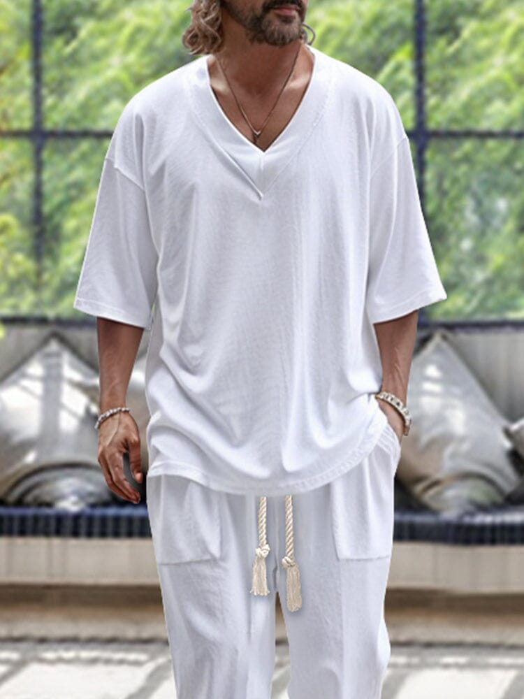 Casual and Trendy 2-Piece T-Shirt Set