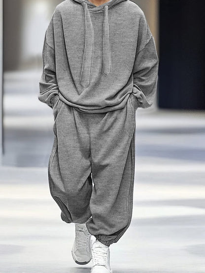 Oversized and Stylish Hoodie Pants Set