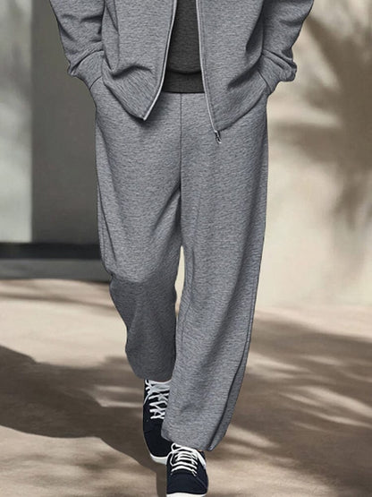 Regular Fit Athleisure Jacket Set