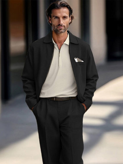 Luxury Elegant Jacket and Trouser Set