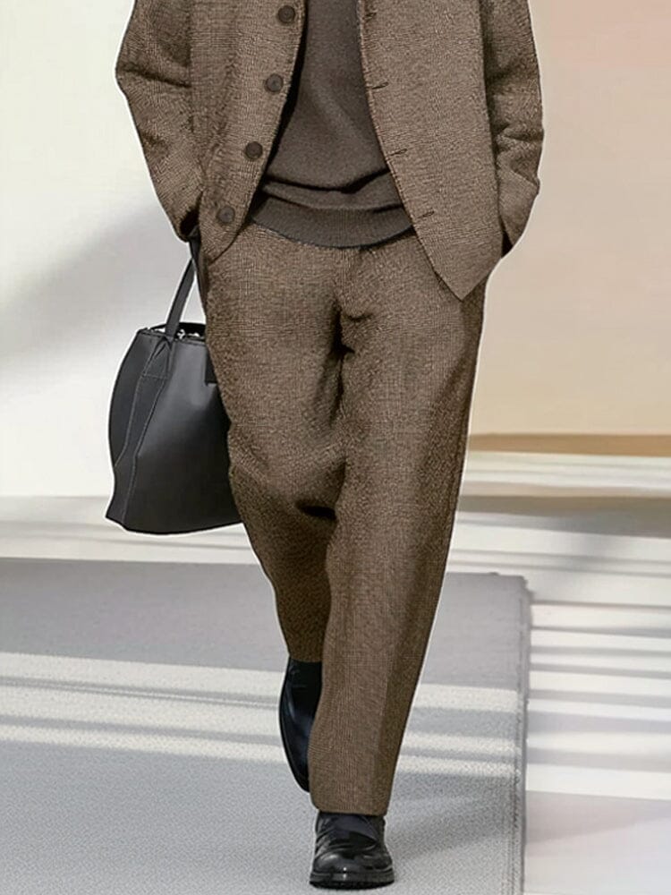 Chic Leisure Trouser and Jacket Set
