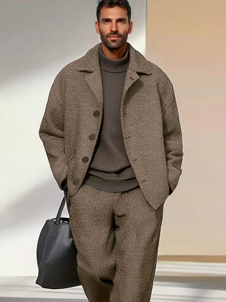 Chic Leisure Trouser and Jacket Set