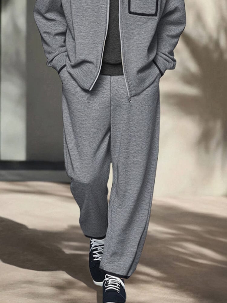 Soft Leisure Jacket and Trouser Set