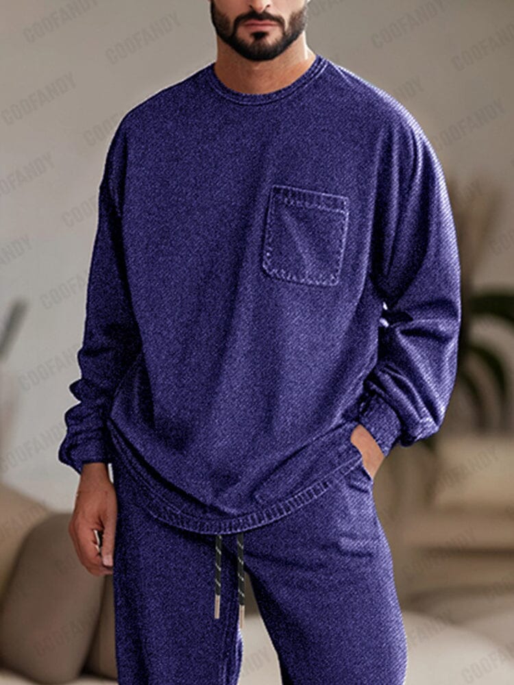 2-Piece Soft Cotton Denim Set