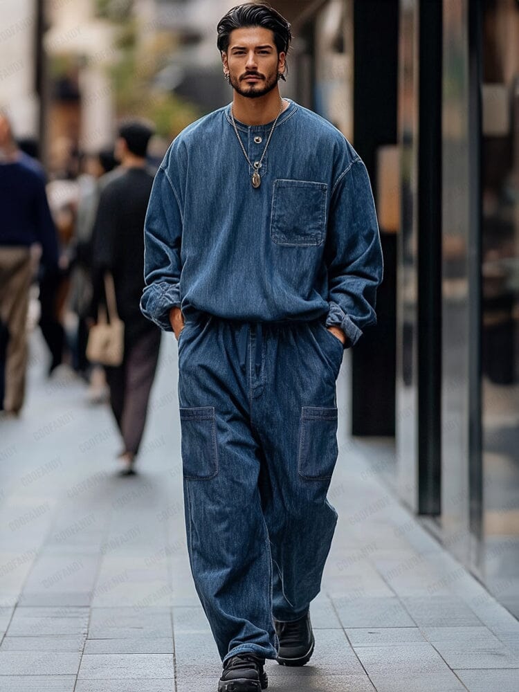 Vintage Inspired 2-Piece Cargo Set