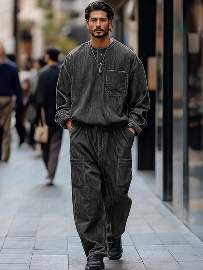 Vintage Inspired 2-Piece Cargo Set
