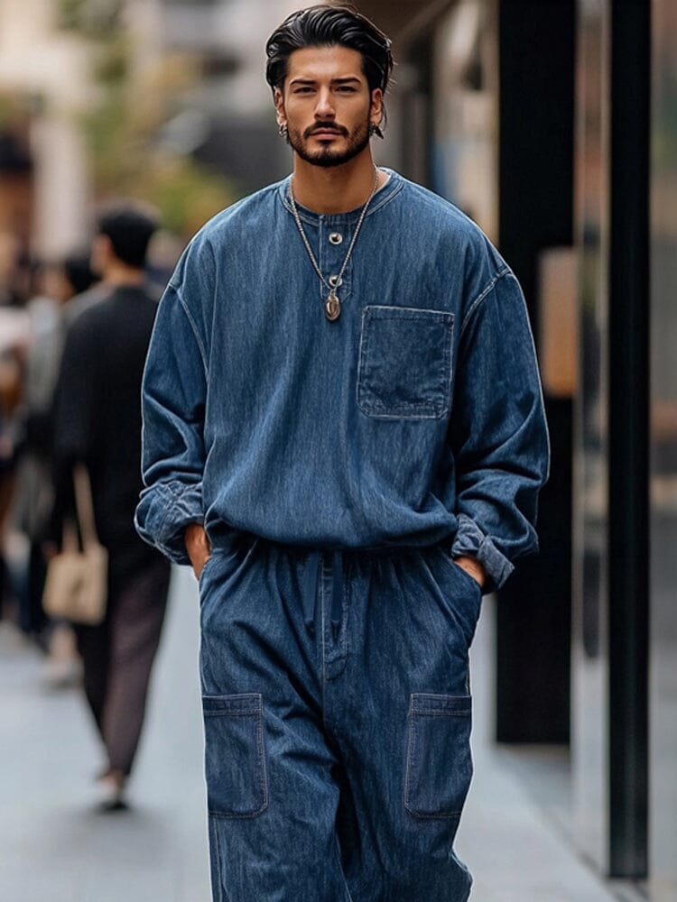 Vintage Inspired 2-Piece Cargo Set