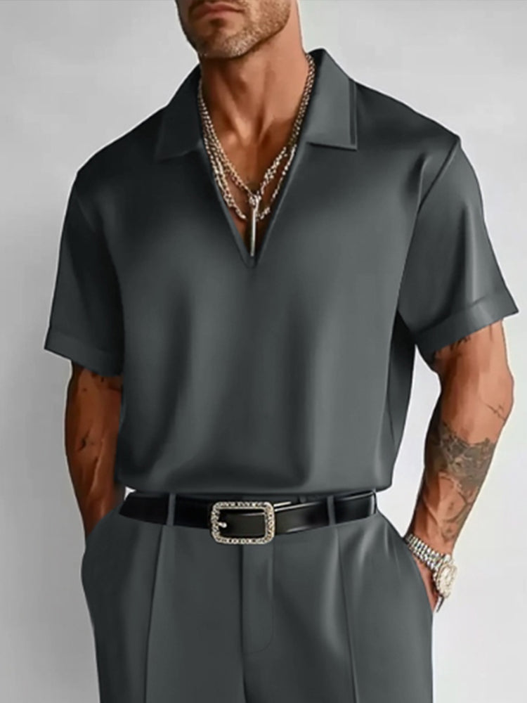 Casual Professional Shirt and Trouser Set