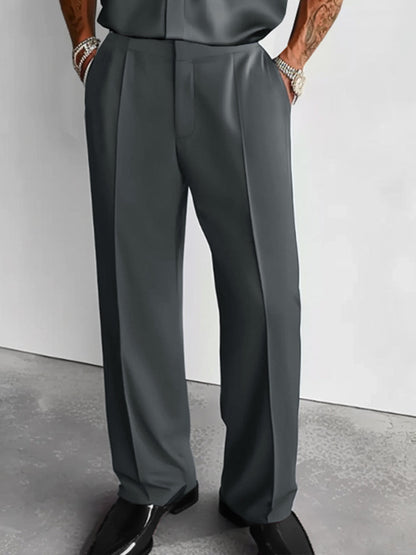 Casual Modern Shirt and Trouser Set