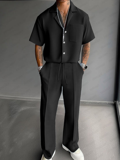 Casual Shirt and Trouser Set