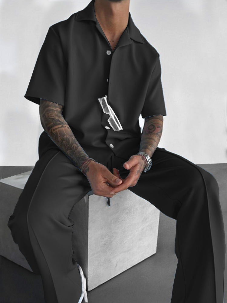 Casual Shirt and Trouser Set