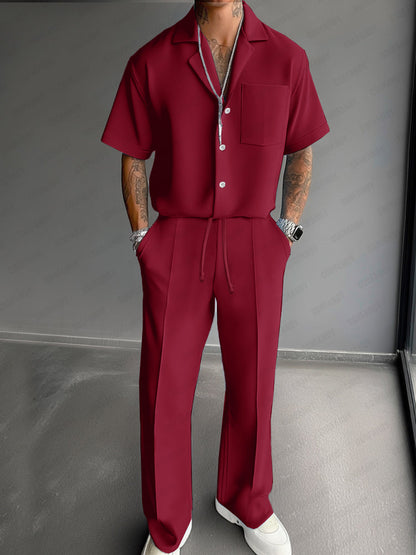 Casual Shirt and Trouser Set