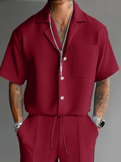 Casual Shirt and Trouser Set