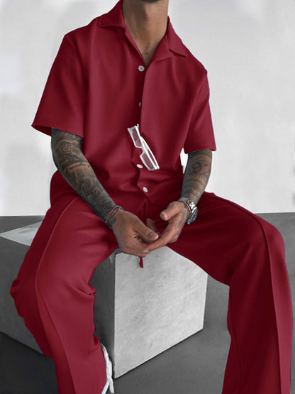 Casual Shirt and Trouser Set