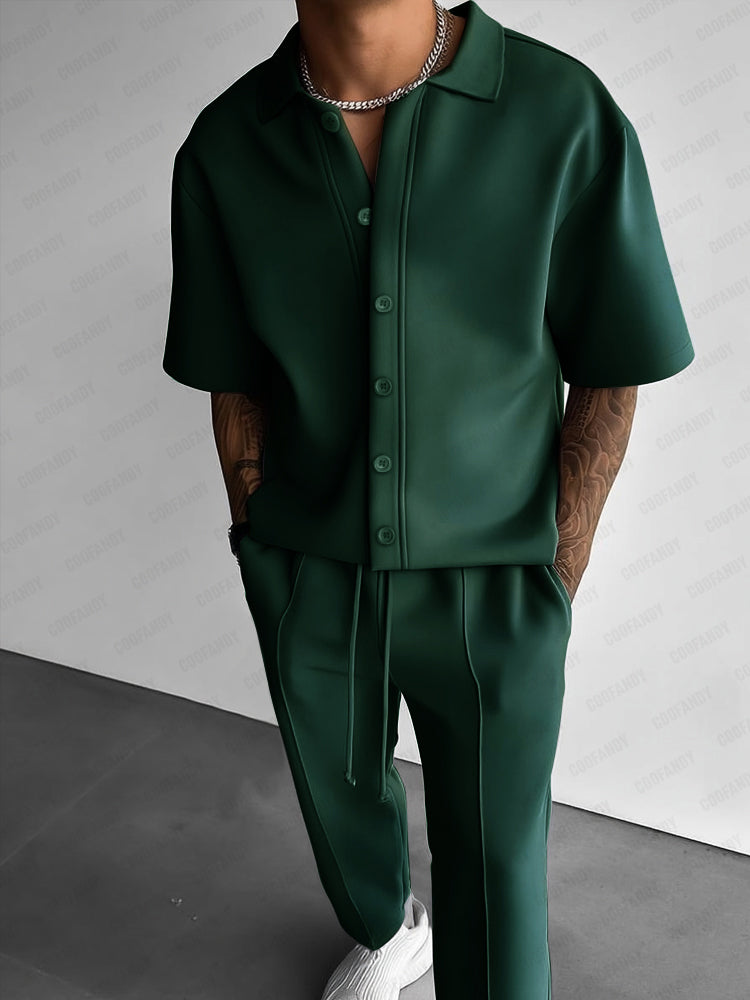 Elegant and Versatile Shirt and Trouser Set