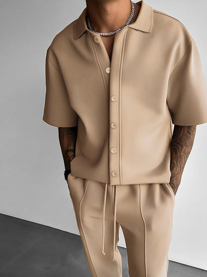 Elegant and Versatile Shirt and Trouser Set