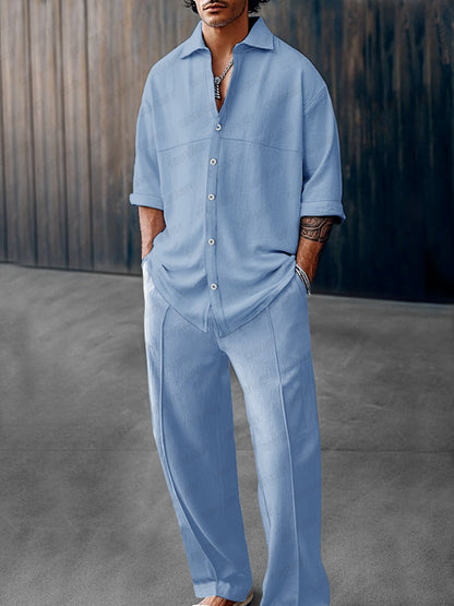 2-Piece Set 100% Cotton Loose Fit