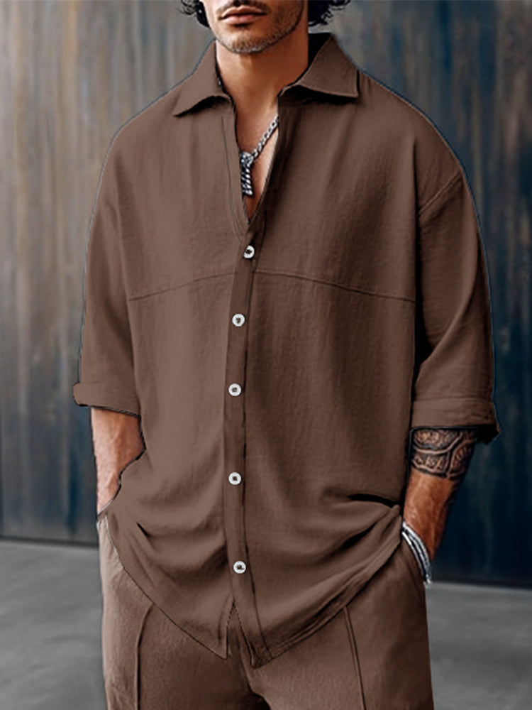 2-Piece Set 100% Cotton Loose Fit