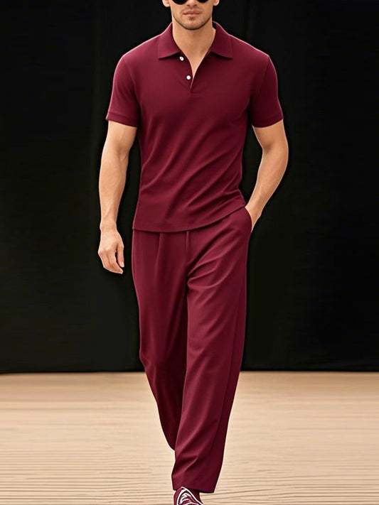 Versatile matching outfit that's easy to travel with