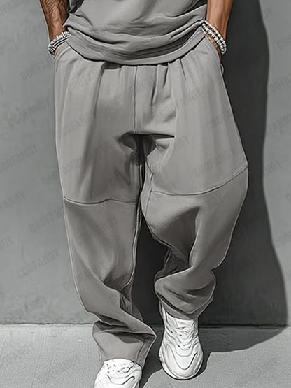 Casual style tank top and balloon trousers