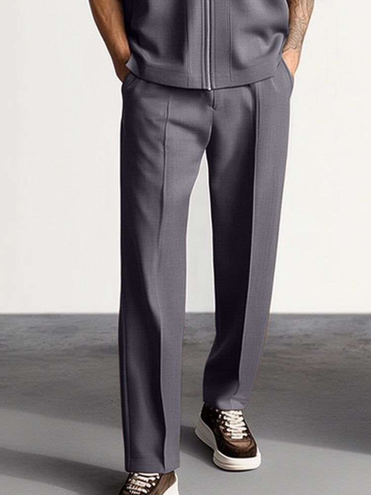 Simple and Elegant Shirt and Trouser Set