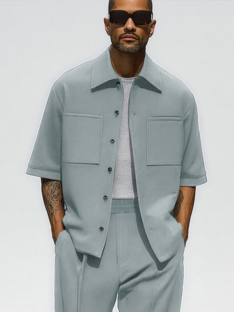 Durable Casual Trouser and Jacket Set