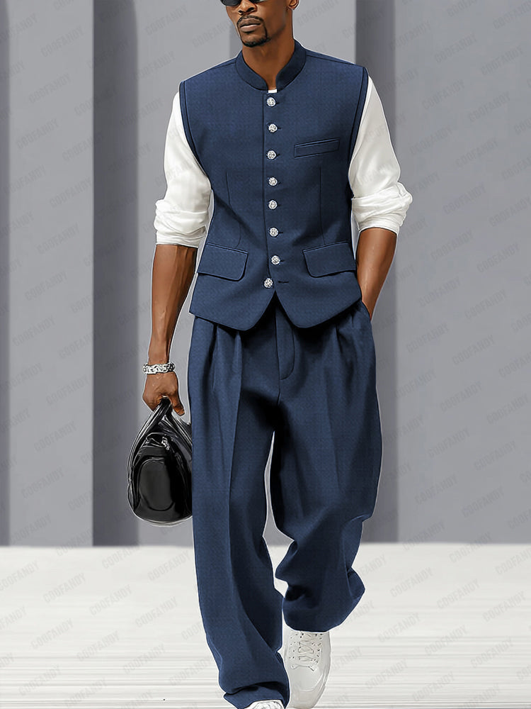 Urban Casual Thin Jacket and Trousers