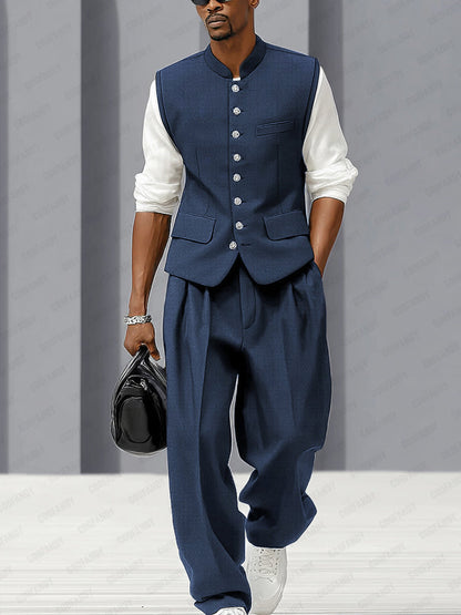 Urban Casual Thin Jacket and Trousers