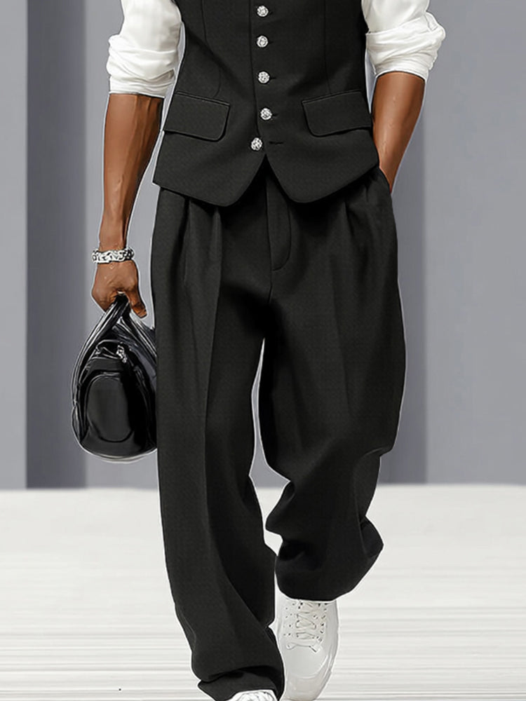 Urban Casual Thin Jacket and Trousers