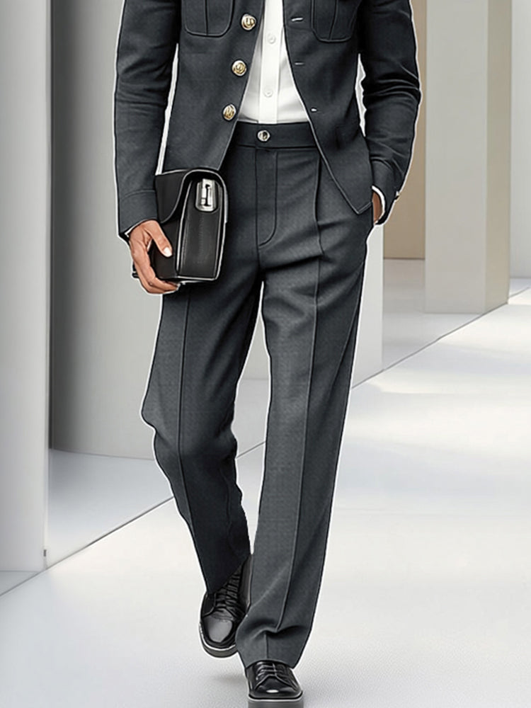 Modern Slim Cargo Trouser and Jacket Set