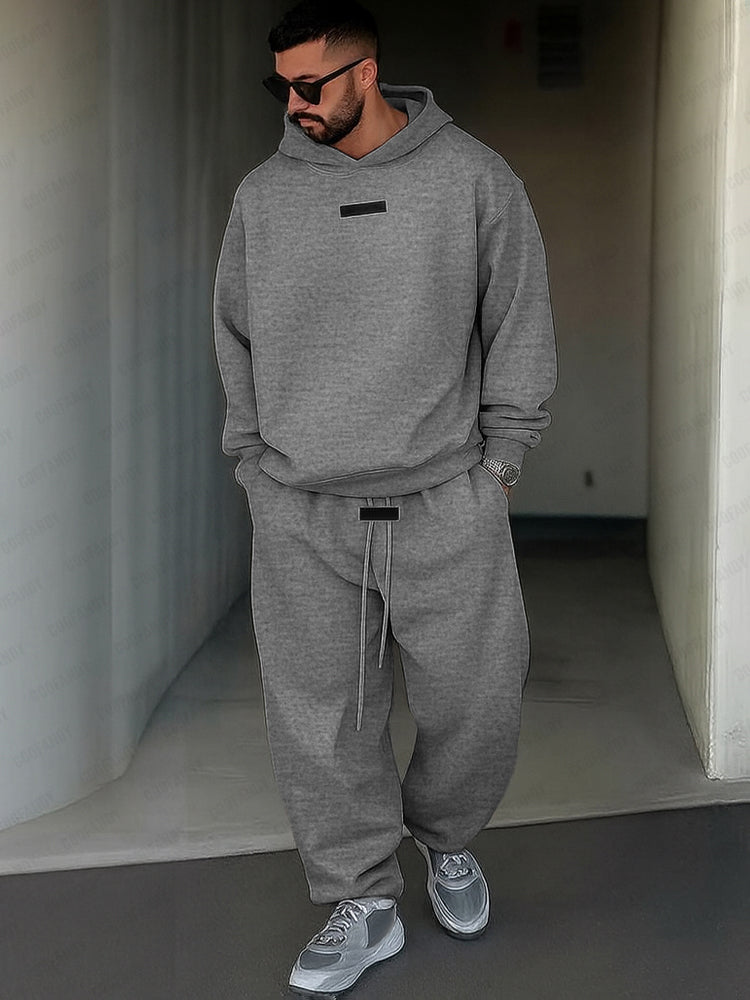 Athleisure Hoodie and Trouser Set