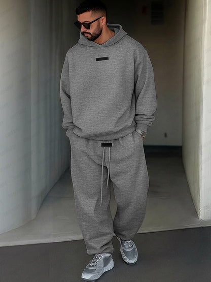 Athleisure Hoodie and Trouser Set
