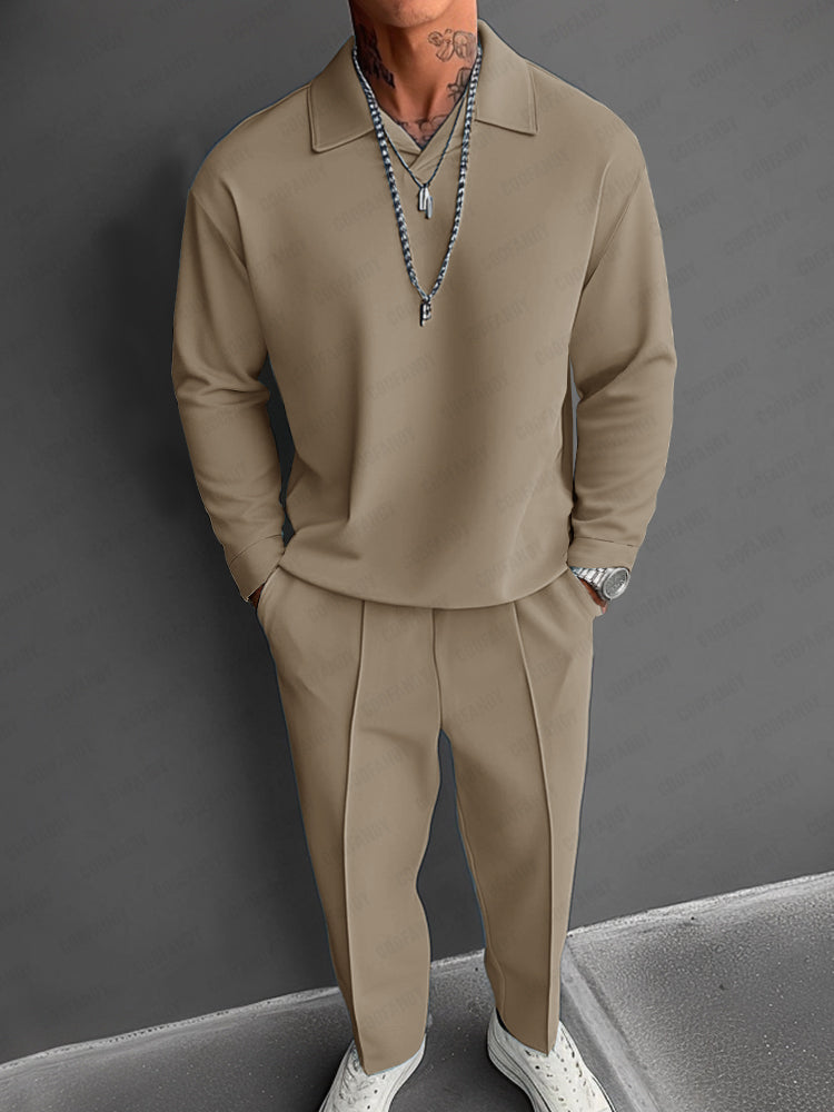 Long Sleeve-Khaki / XXXL