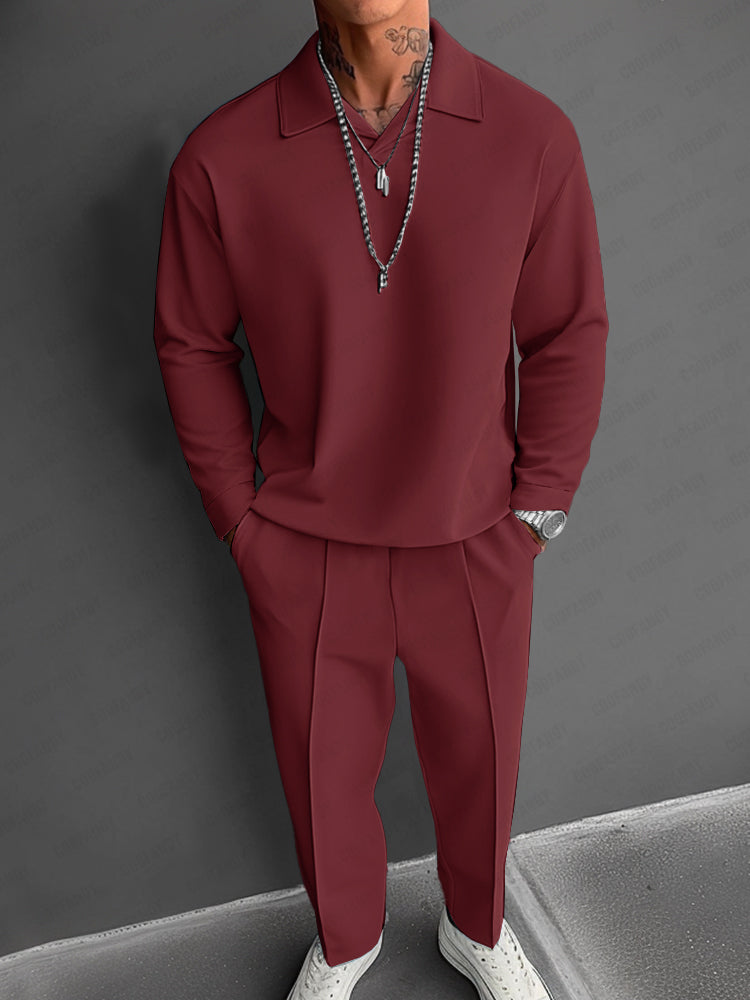 Long Sleeve-Red / XXXL