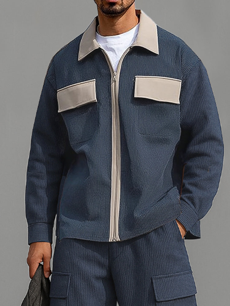 Coordinated Utility Corduroy Set