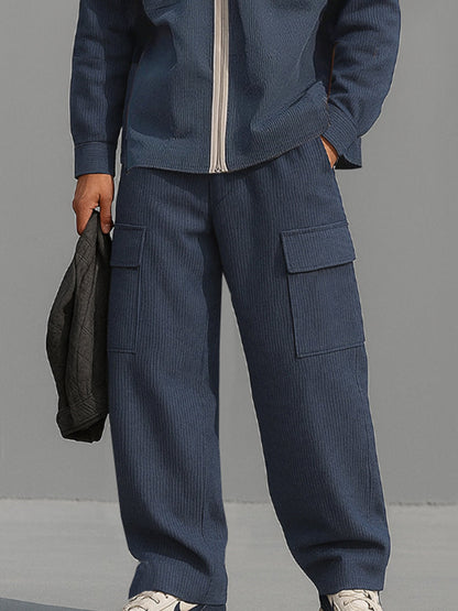 Coordinated Utility Corduroy Set