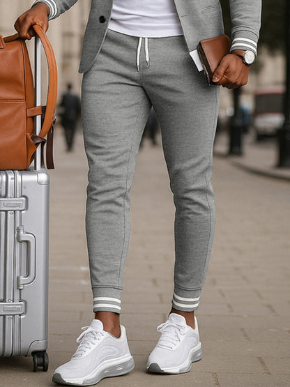 Sport-Inspired Blazer Trouser Set