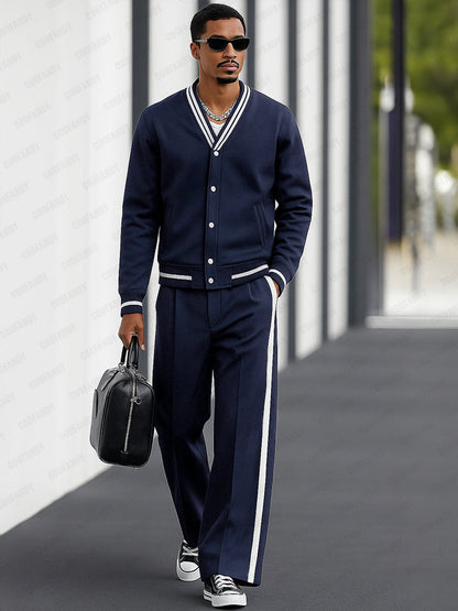 Casual Sport-Inspired Matching Set