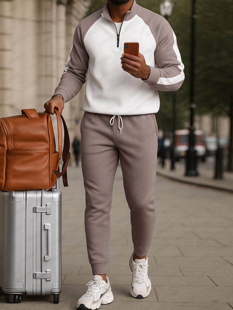 Active Comfort Sweatshirt and Trouser Set