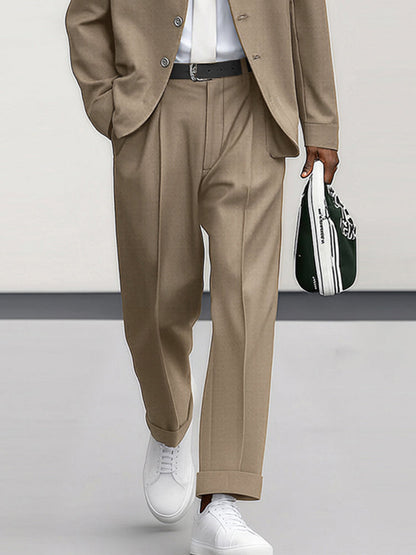 Modern Suit Jacket and Trouser Set