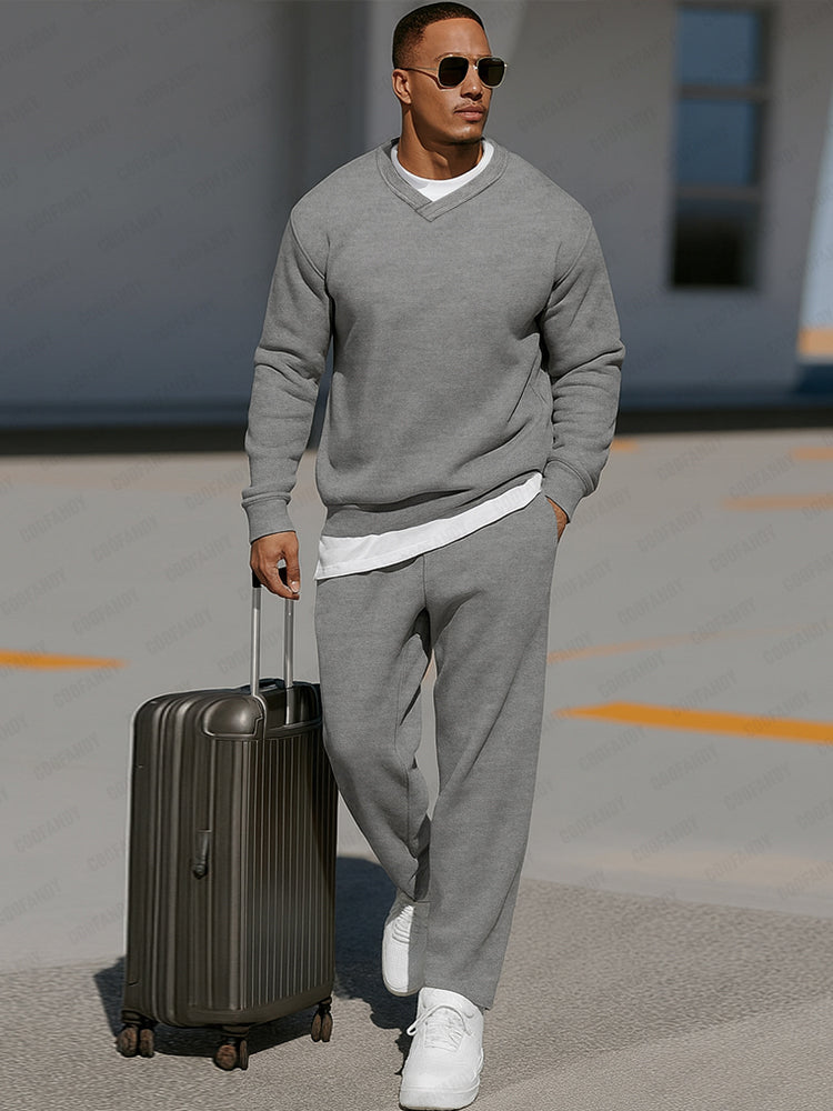 Timeless Comfort 2-Piece Sweat Set