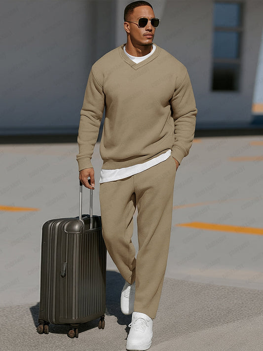 Timeless Comfort 2-Piece Sweat Set