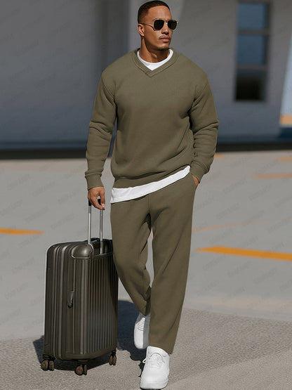 Timeless Comfort 2-Piece Sweat Set